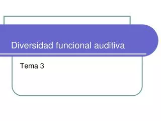 diversidad funcional auditiva