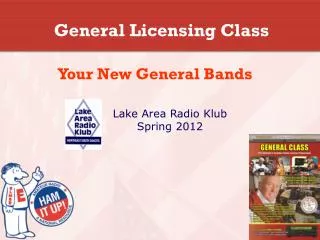 General Licensing Class