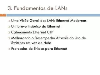 3 fundamentos de lans