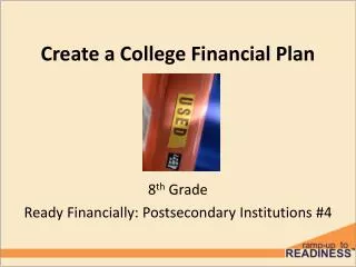 Create a College Financial Plan