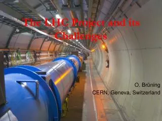 The LHC Project and its Challenges