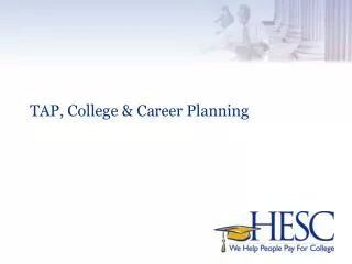 TAP, College &amp; Career Planning