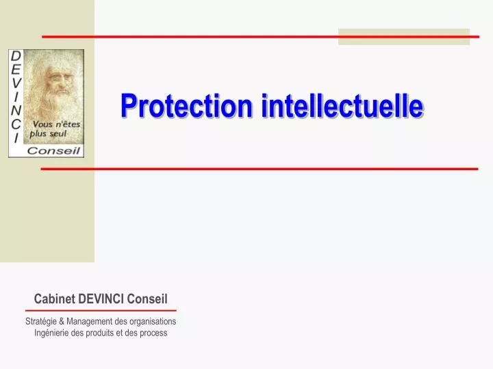 protection intellectuelle