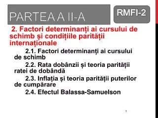 partea a ii a