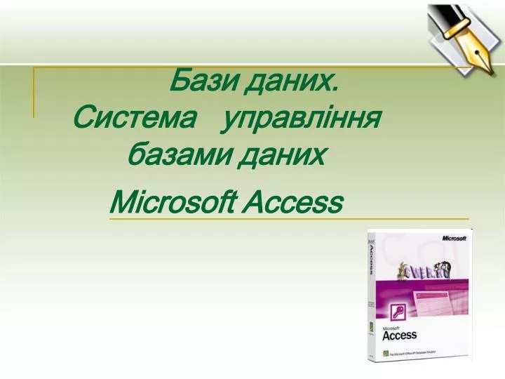 microsoft access