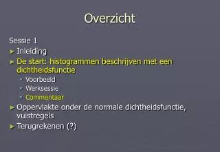overzicht