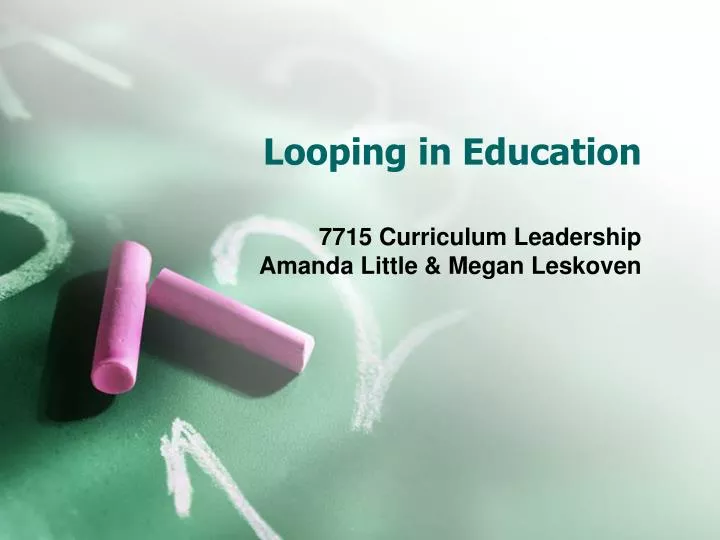 looping in education