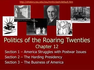 Politics of the Roaring Twenties Chapter 12