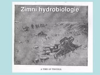 zimn hydrobiologie