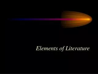 elements of literature