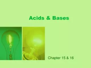 acids bases