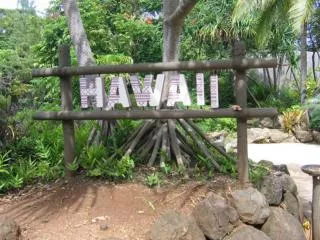 The population of the Hawaiian Islands is 1.3 million people.