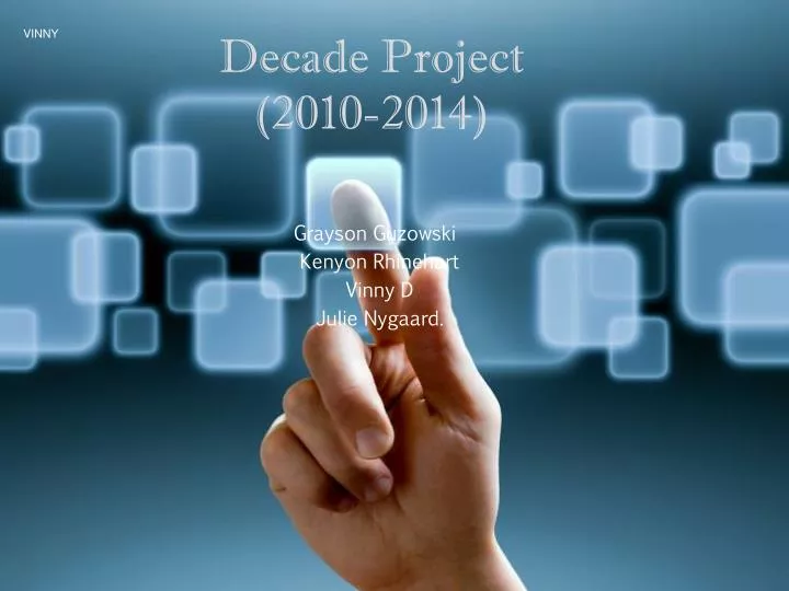 decade project 2010 2014