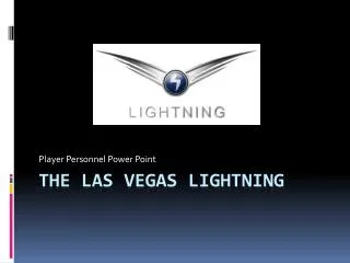 The Las Vegas Lightning