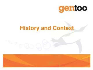 History and Context