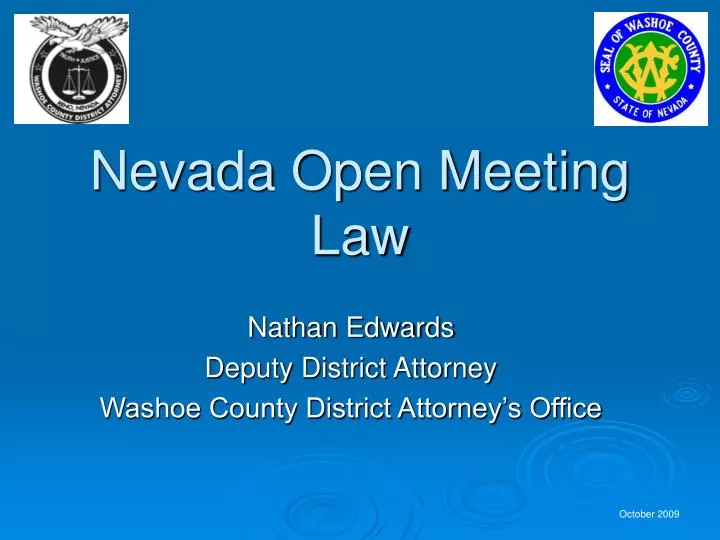 nevada open meeting law