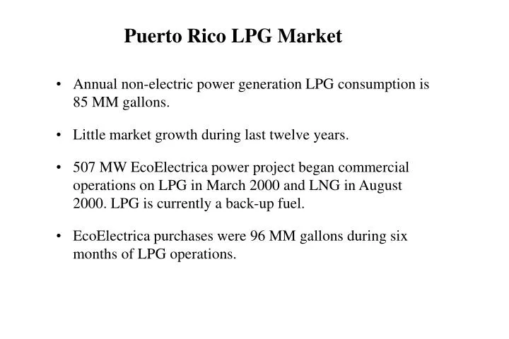 puerto rico lpg market