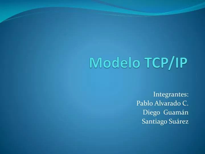 modelo tcp ip