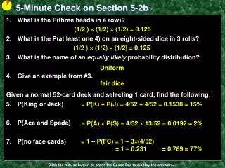 5-Minute Check on Section 5-2b