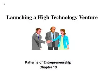 Launching a High Technology Venture