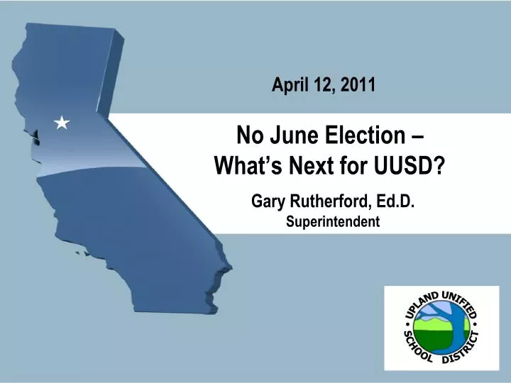 no june election what s next for uusd