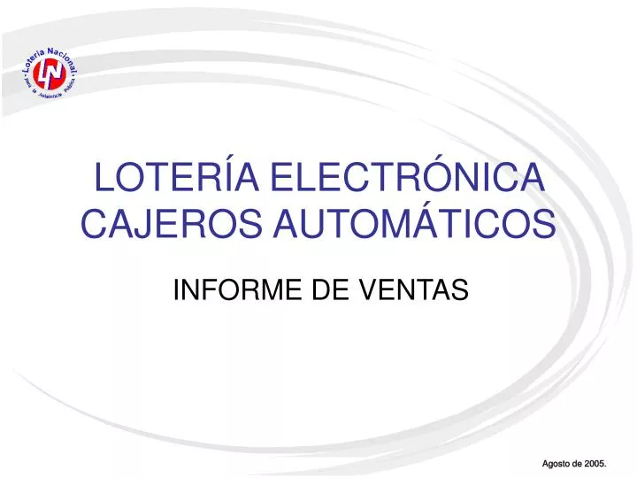 loter a electr nica cajeros autom ticos