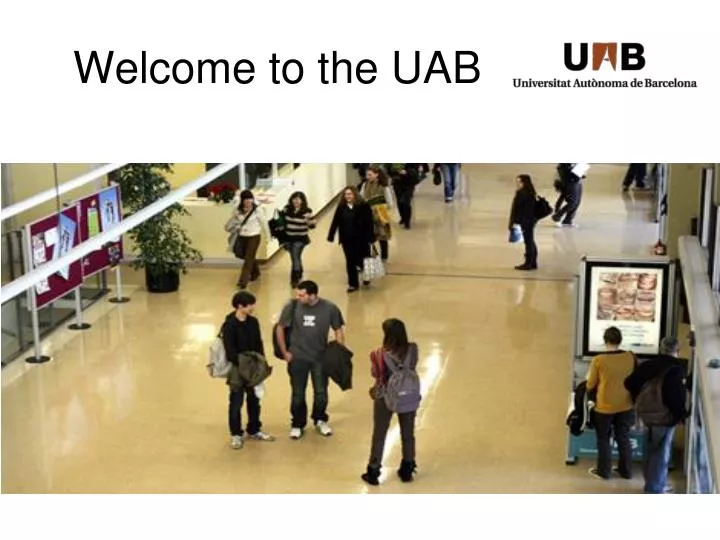 welcome to the uab