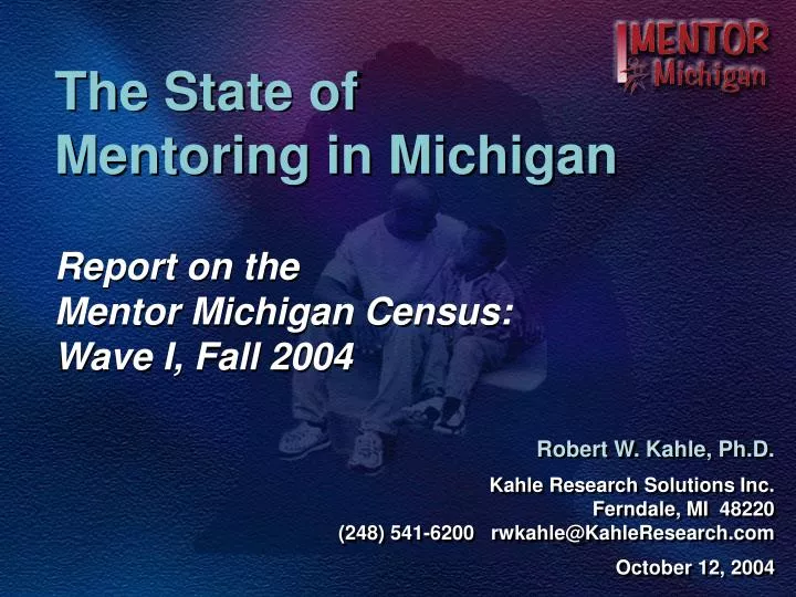 the state of mentoring in michigan