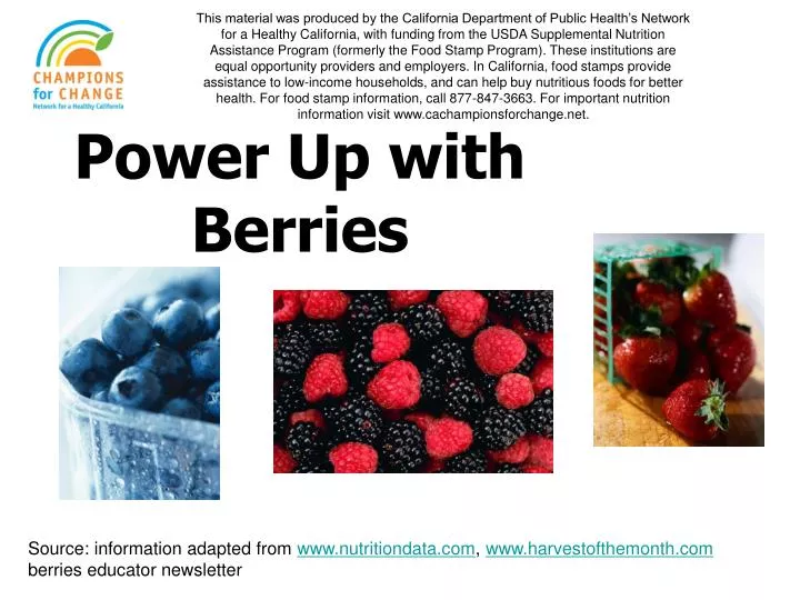 power up with berries