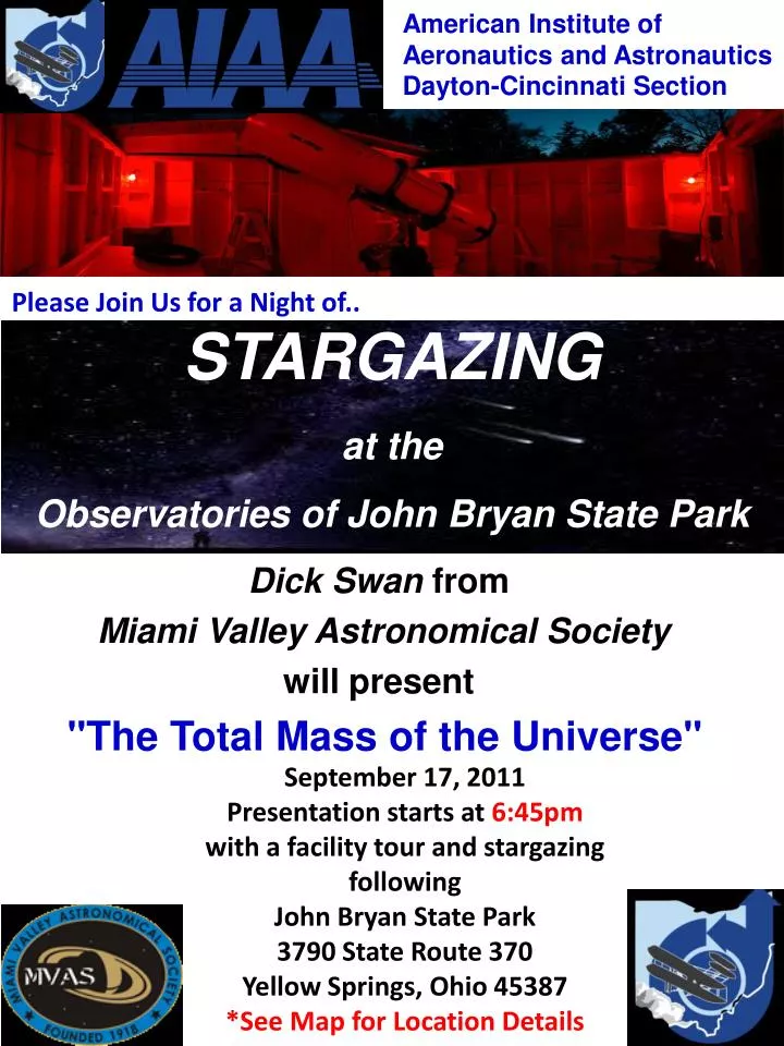 stargazing at the observatories of john bryan state park