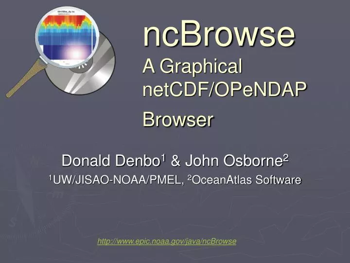 ncbrowse a graphical netcdf opendap browser