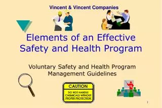 Elements of an Effective Safety and Health Program