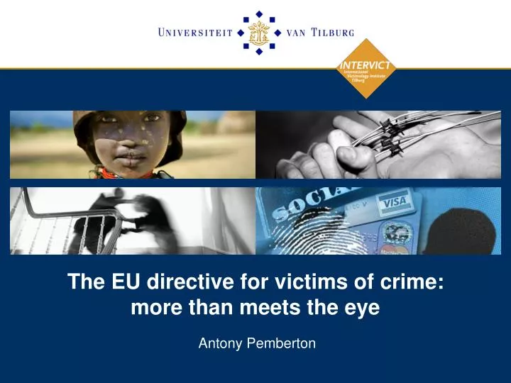 the eu directive for victims of crime more than meets the eye