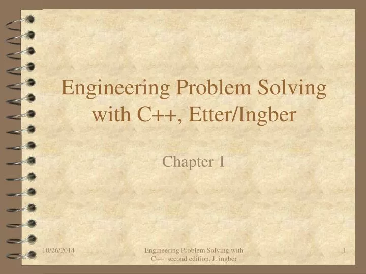 engineering problem solving with c etter ingber