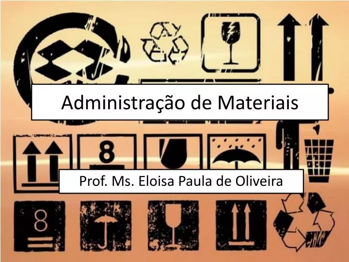 PPT - Administração De Materiais PowerPoint Presentation, Free Download ...