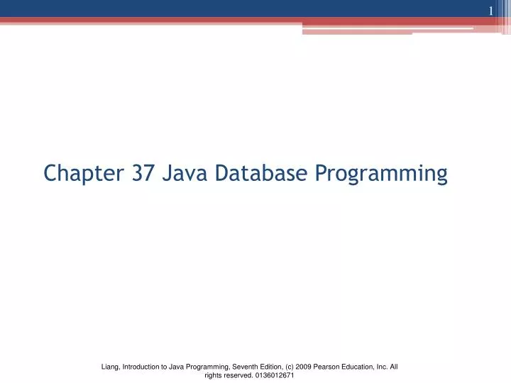 chapter 37 java database programming