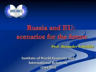 Russia and EU: scenarios for the future