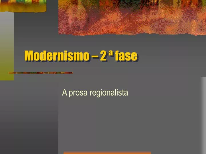 modernismo 2 fase