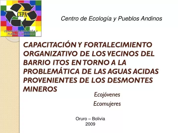 ecoj venes ecomujeres