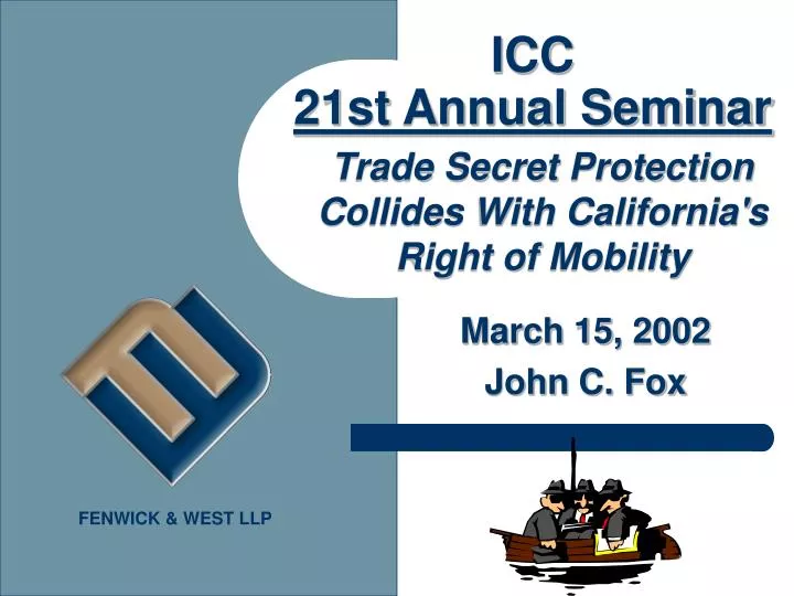 icc 21st annual seminar