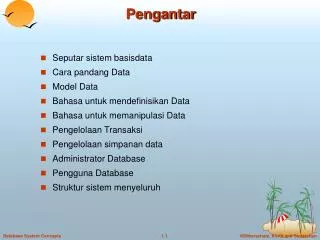 pengantar