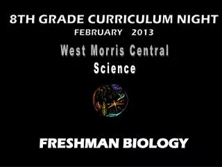 8th Grade Curriculum Night February 2013