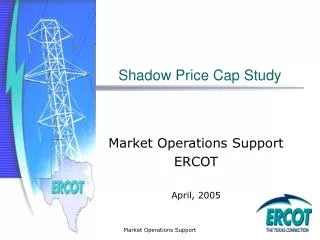 Shadow Price Cap Study