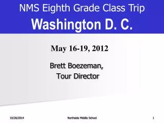 Brett Boezeman, Tour Director