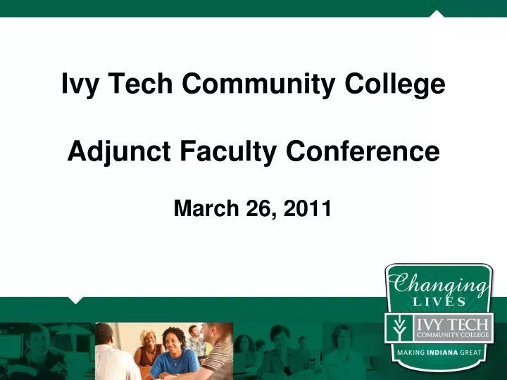 ivy tech community college adjunct faculty conference march 26 2011