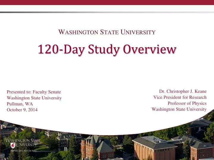 120 day study overview