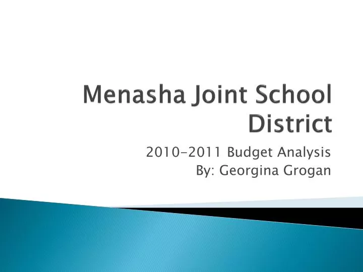 menasha joint school district