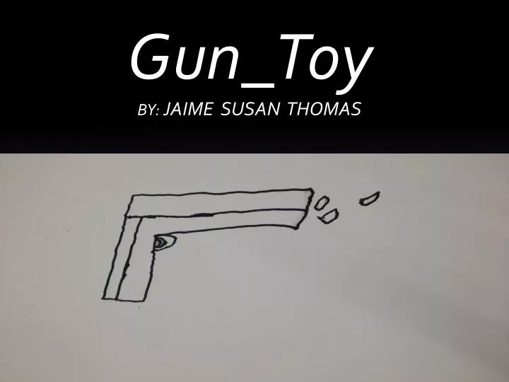 water gun toy by jaime susan thomas