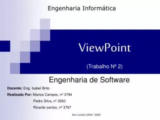 viewpoint trabalho n 2