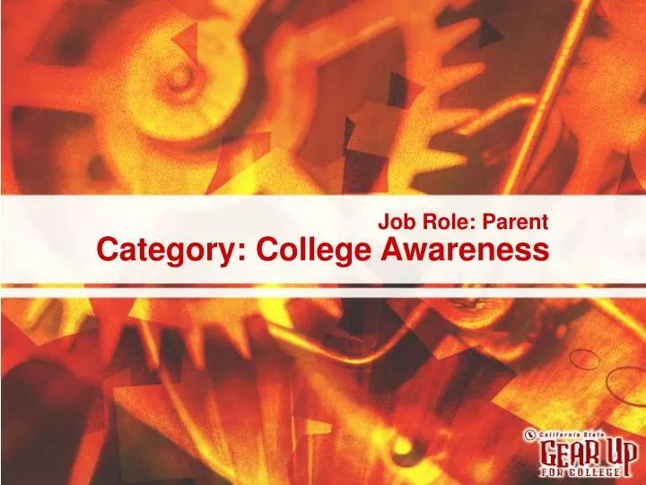 category college awareness